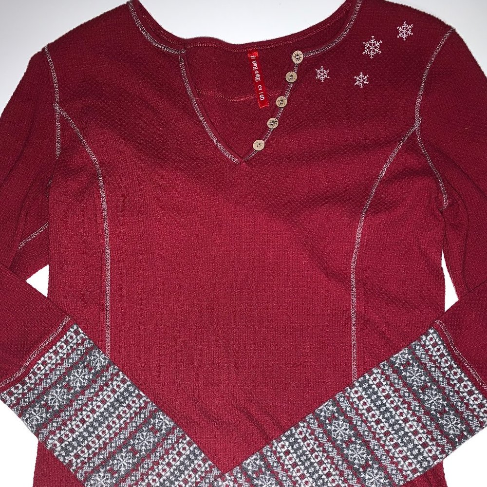 ALP-N-ROCK red henley